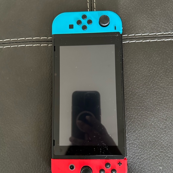 Nintendo switch with free games (family feud and just dance 2020)